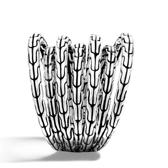 Punk 925Silver ringFilled Fashion Jewelryfor Women - Picture 3 of 4